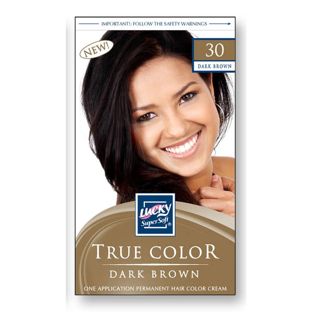 Dark Brown Hair Color 30 Convenient Applicator Included Lucky Brand