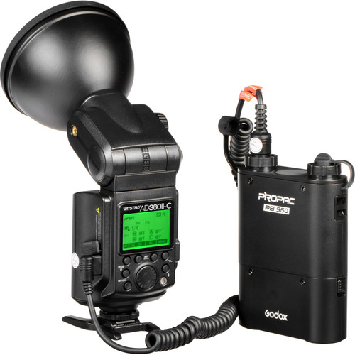 Godox AD360II-C Witstro TTL Portable Flash with Power Pack PB960