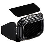 Godox Barndoor Kit with 4 Color Gels for AD200 Speedlight Head 4