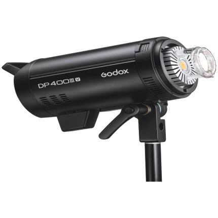Godox DP400III-V Professional Studio Flash with LED Modeling Lamp