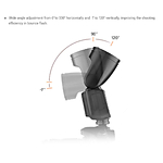 Godox V1 TTL Li-ion Round Head Camera Flash Speedlite for Fuji 5