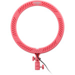 Godox LR120 Bi-color 12in LED Ring Light (Pink) 1