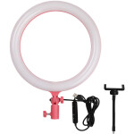 Godox LR120 Bi-color 12in LED Ring Light (Pink) 2