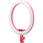 Godox LR150 Bi-color 18in LED Ring Light (Pink) 4