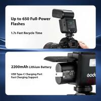 Godox VB22 Battery for V480 TTL On-Camera Flash (7.2V, 2200mAh) 2