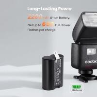 Godox VB22 Battery for V480 TTL On-Camera Flash (7.2V, 2200mAh) 5