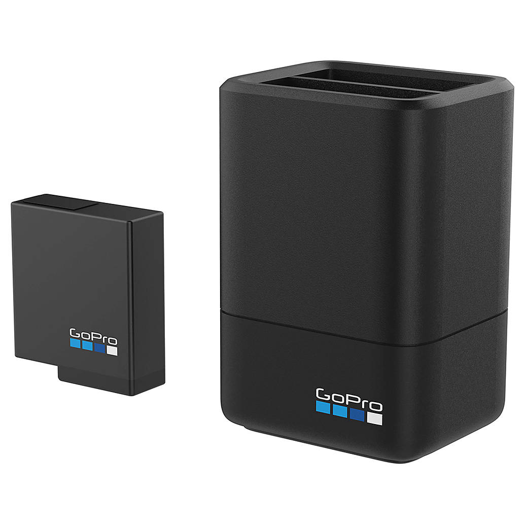 GoPro Dual Battery Charger with Battery for HERO7/6/5 Black  and  HERO 2018