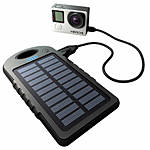 GoPole 5000mAh Dualcharge USB Power Bank + Solar Charger for GoPro Cameras 0