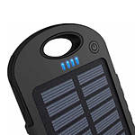 GoPole 5000mAh Dualcharge USB Power Bank + Solar Charger for GoPro Cameras 3