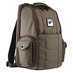 Gruv Gear Club Bag Flight-Smart Tech Backpack (Elite, Pewter/Crimson) 1