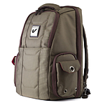 Gruv Gear Club Bag Flight-Smart Tech Backpack (Elite, Pewter/Crimson) 2
