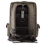 Gruv Gear Club Bag Flight-Smart Tech Backpack (Elite, Pewter/Crimson) 3
