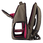 Gruv Gear Club Bag Flight-Smart Tech Backpack (Elite, Pewter/Crimson) 10