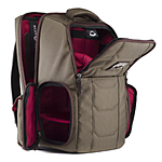 Gruv Gear Club Bag Flight-Smart Tech Backpack (Elite, Pewter/Crimson) 11
