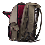 Gruv Gear Club Bag Flight-Smart Tech Backpack (Elite, Pewter/Crimson) 12