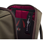 Gruv Gear Club Bag Flight-Smart Tech Backpack (Elite, Pewter/Crimson) 17