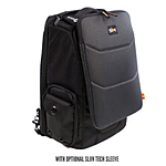 Gruv Gear Club Bag Flight-Smart Tech Backpack (Elite, Stealth Black) 14