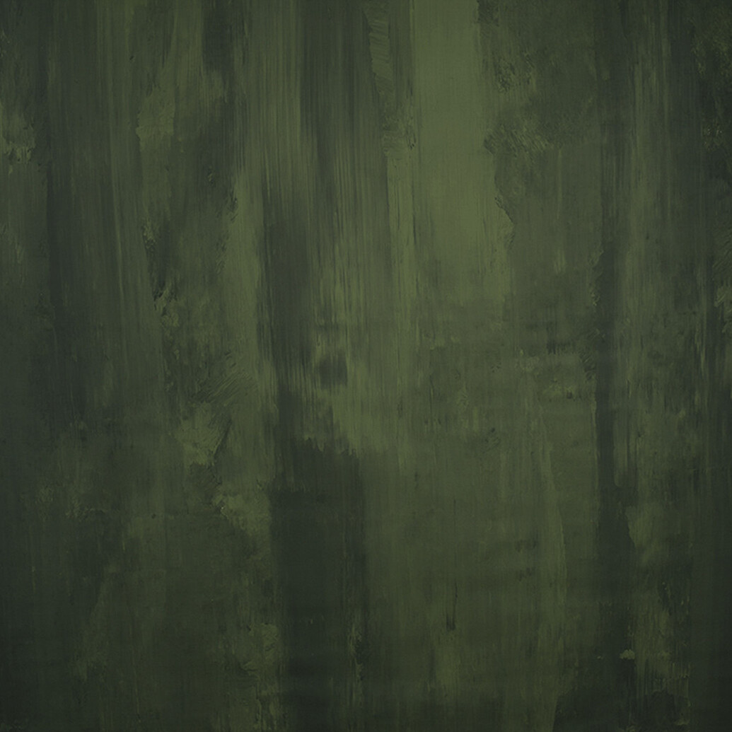 GRAVITY Hand Painted Classic Collection Green XS 3.9 x 7.8 ft Strong Texture