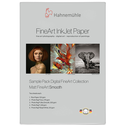 Hahnemuehle Matte FineArt - Smooth Sample Pack 8.5X11