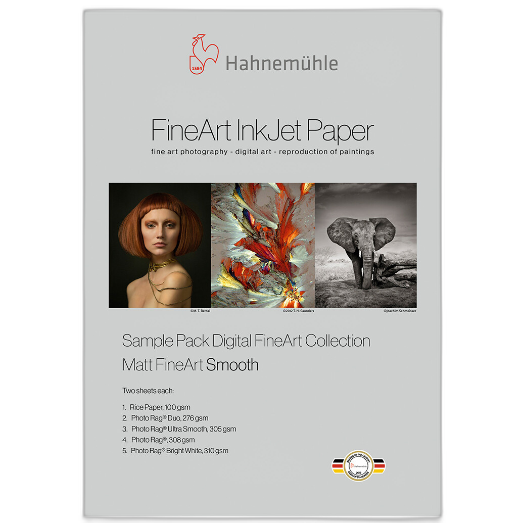 Hahnemuehle Matte FineArt - Smooth Sample Pack 8.5X11