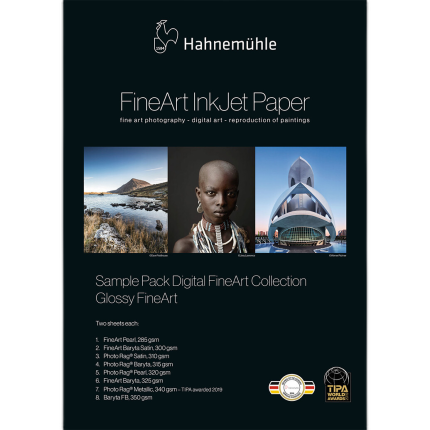 Hahnemuehle Glossy FineArt Sample Pack