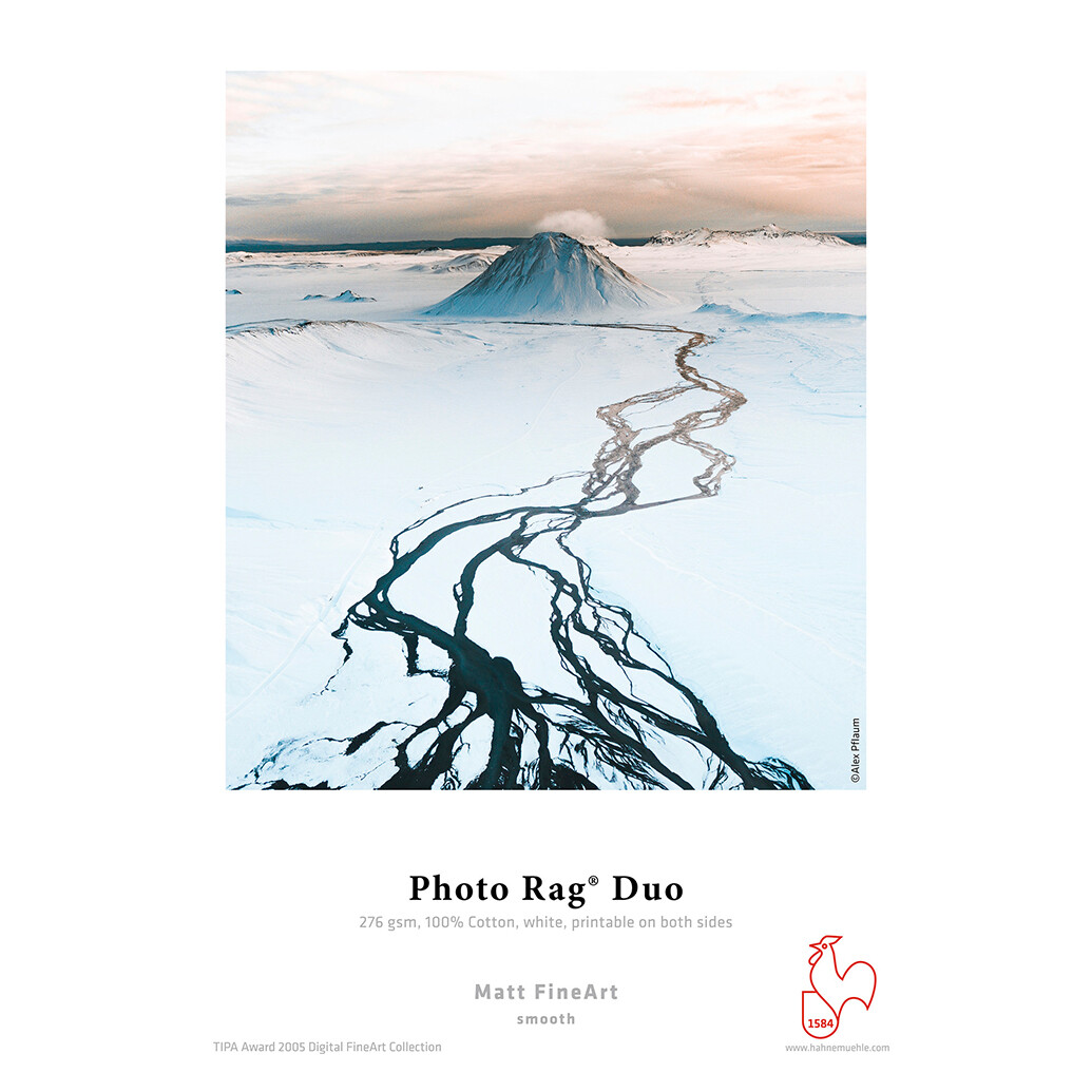 Hahnemuehle Photo Rag Duo 276gsm 17x22 25 Sheets