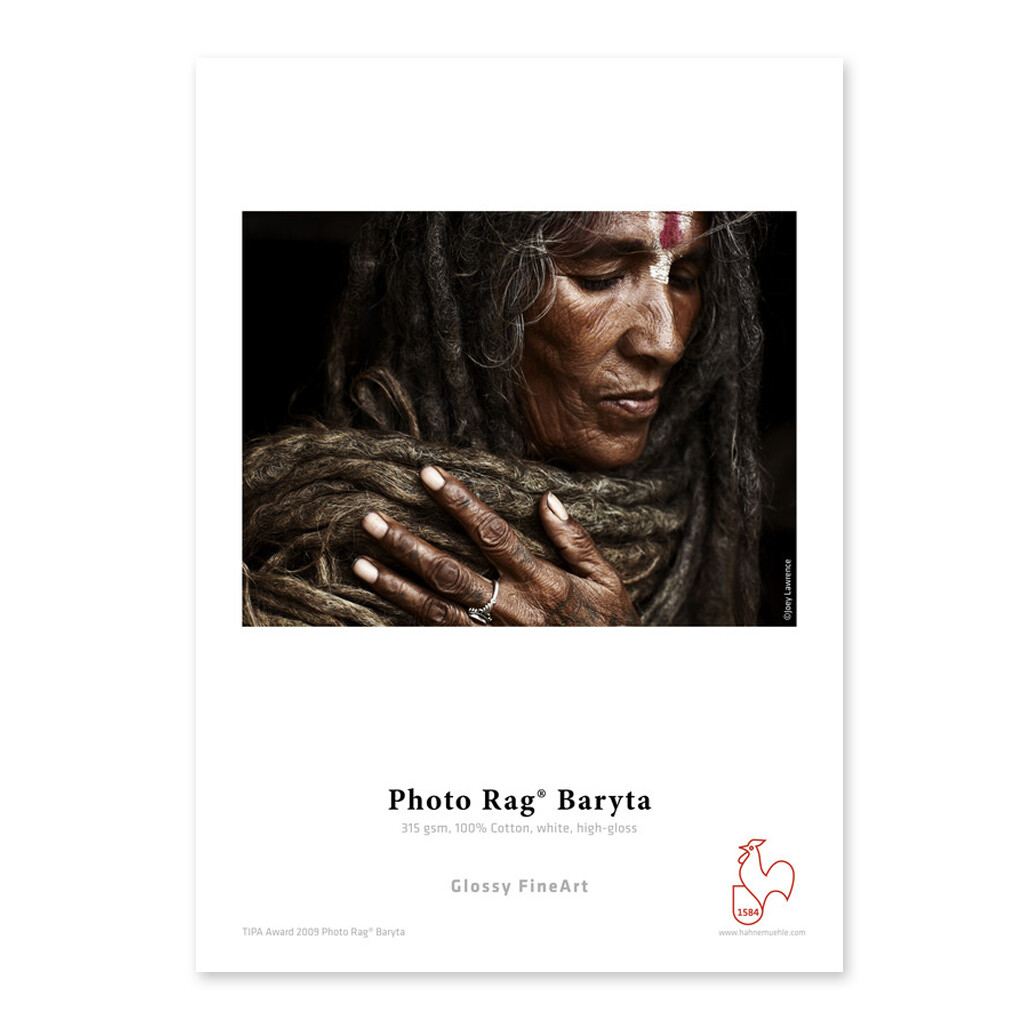 Hahnemuehle Photo Rag Baryta 315gsm 8.27x23.38 inch Panoramic 25 sheets