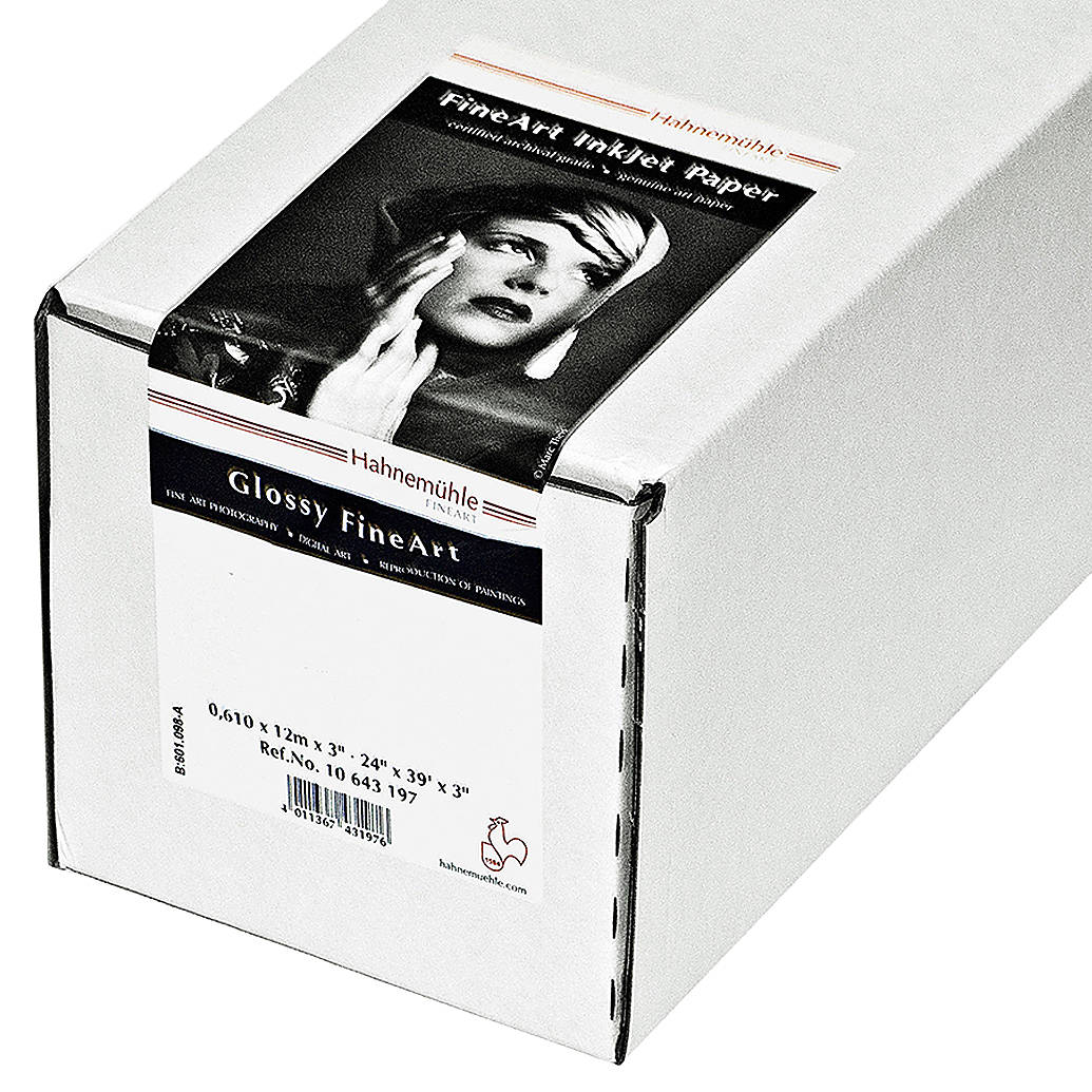Hahnemuehle FineArt Baryta Satin 310 gsm 60x39ft Roll 3in core