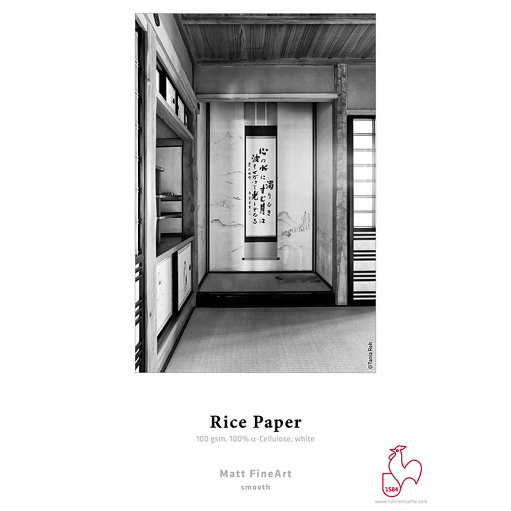 Hahnemuehle Rice Paper 100gsm 36x100 Roll 3 inch core
