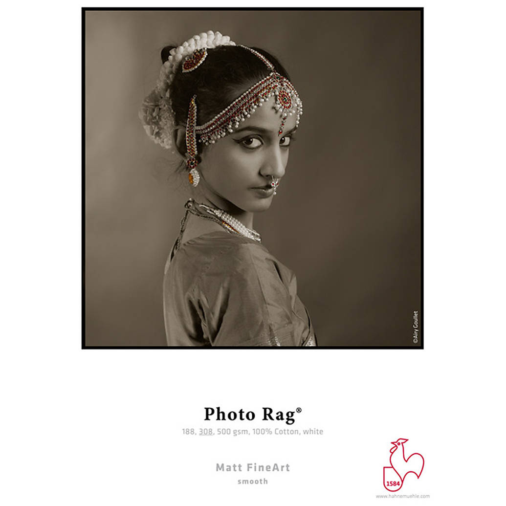 Hahnemuehle Photo Rag 308 gsm. 36 x 39 Roll, 3 core