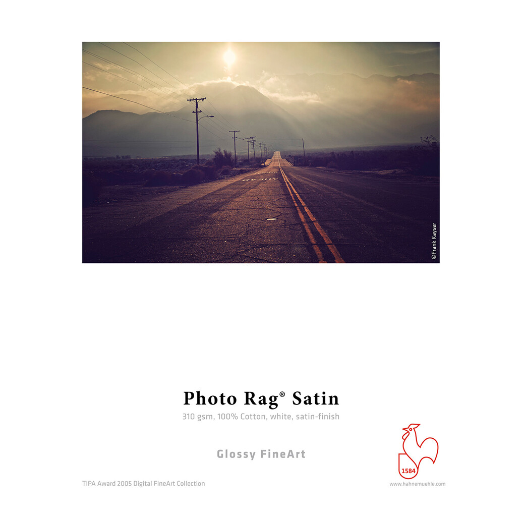 Hahnemuehle 13 x 19 In. Photo Rag Satin 310 gsm. (25)