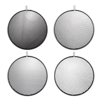 Hensel Honeycomb Grid Set No. 1-4 (4 Pieces) for 12 Inch Reflector 0