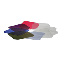 Hensel Colour  and  Diffusion Filter Set for 4-Door Barndoor 7 Inch Reflector 1