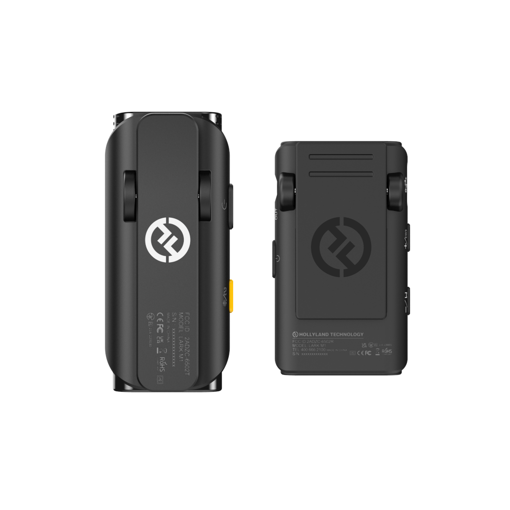 Hollyland Lark M1 Wireless Microphone System Duo - Cool Black