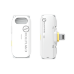 Hollyland Lark C1 Wireless Lavalier Microphone for iPhone Duo - Ivory White 1
