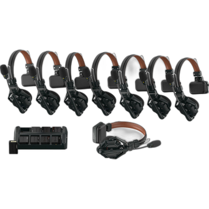 Hollyland Solidcom C1 Pro Full Duplex Wireless Intercom System w/ 8 headsets