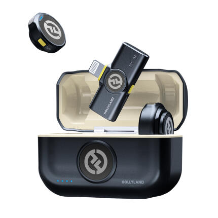 HOLLYLAND LARK M2 ワイヤレス　Lightning Hollyland LARK M2 DUO Wireless Lavalier Microphone (Lightning Version)
