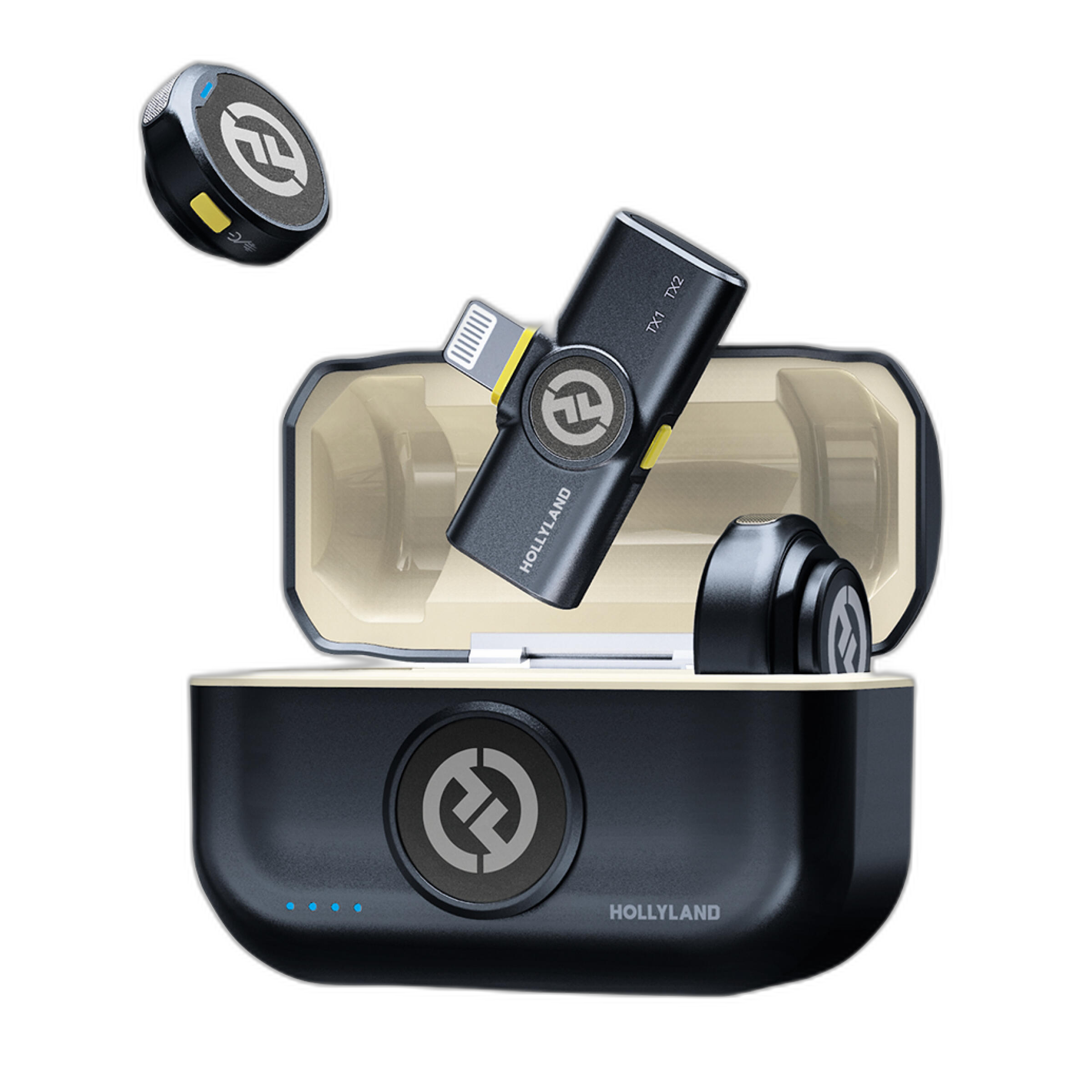 Hollyland LARK M2 DUO Wireless Lavalier Microphone (Lightning Version)