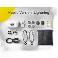 Hollyland LARK M2 DUO 2-Person Wireless System with Lightning -  Ivory White 5