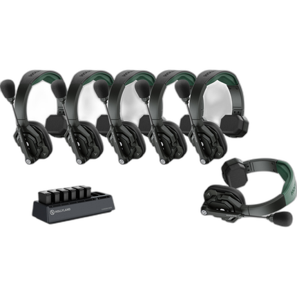 Hollyland Solidcom SE Pro - 6S 6-Person Noise Cancelling Headset Intercom