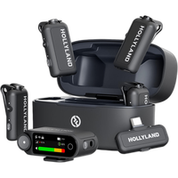 Hollyland LARK MAX 2 Combo 4-Person Version Wireless Microphone - Space Gray 0