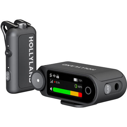 Hollyland LARK A1 Mini Duo Wireless Microphone - Space Gray USB-C RX
