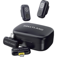 Hollyland LARK A1 Duo Wireless Microphone - Space Gray USB-C RX