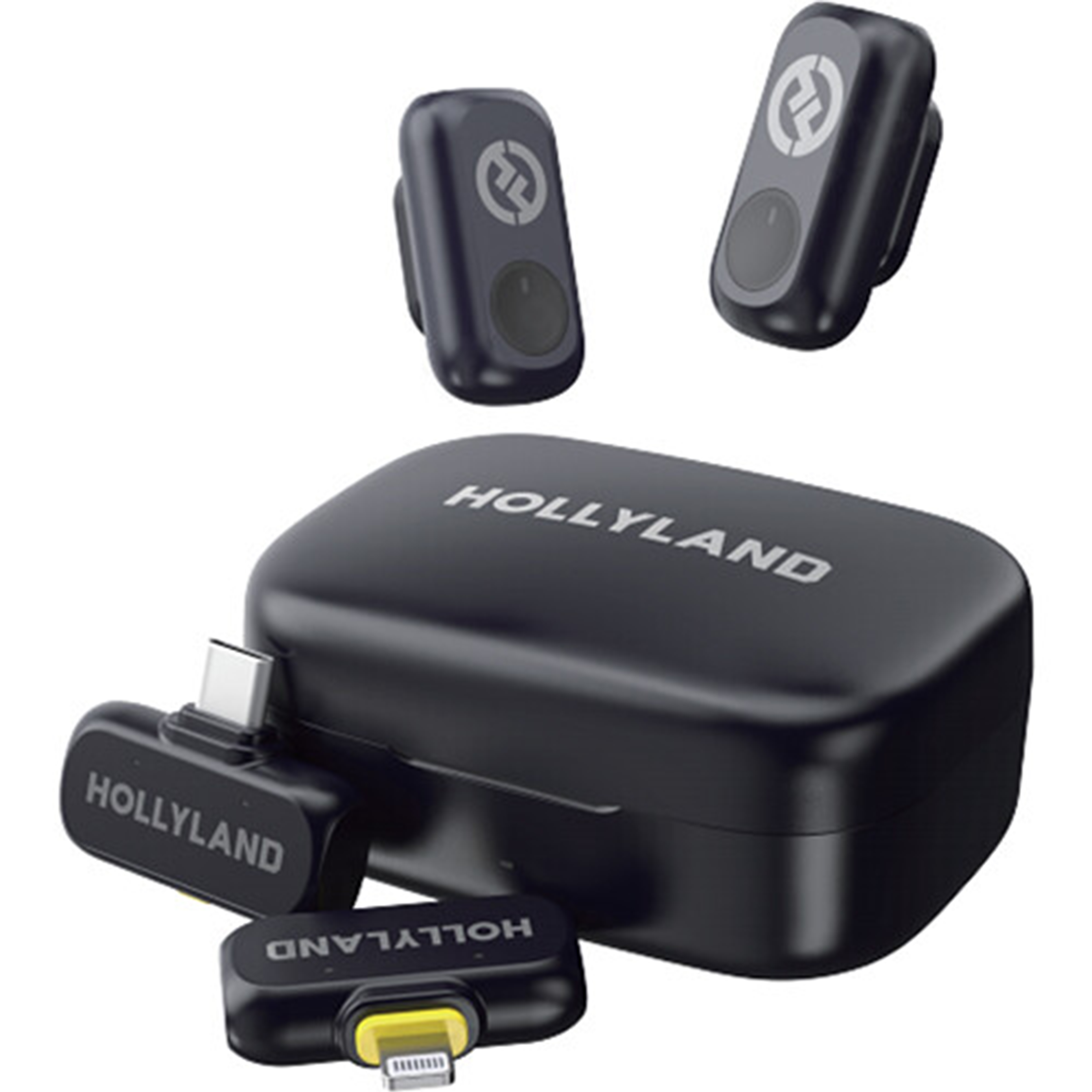 Hollyland LARK A1 Combo Wireless Microphone - Space Gray