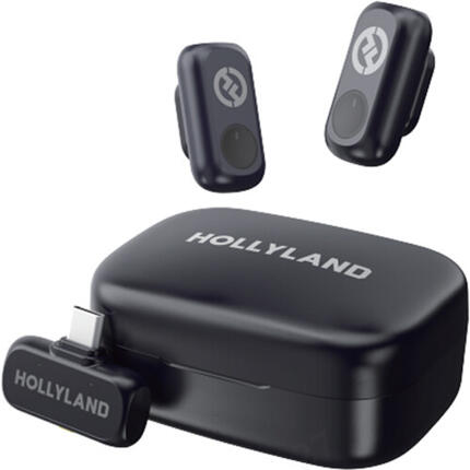 Hollyland LARK A1 Combo Wireless Microphone - Space Gray