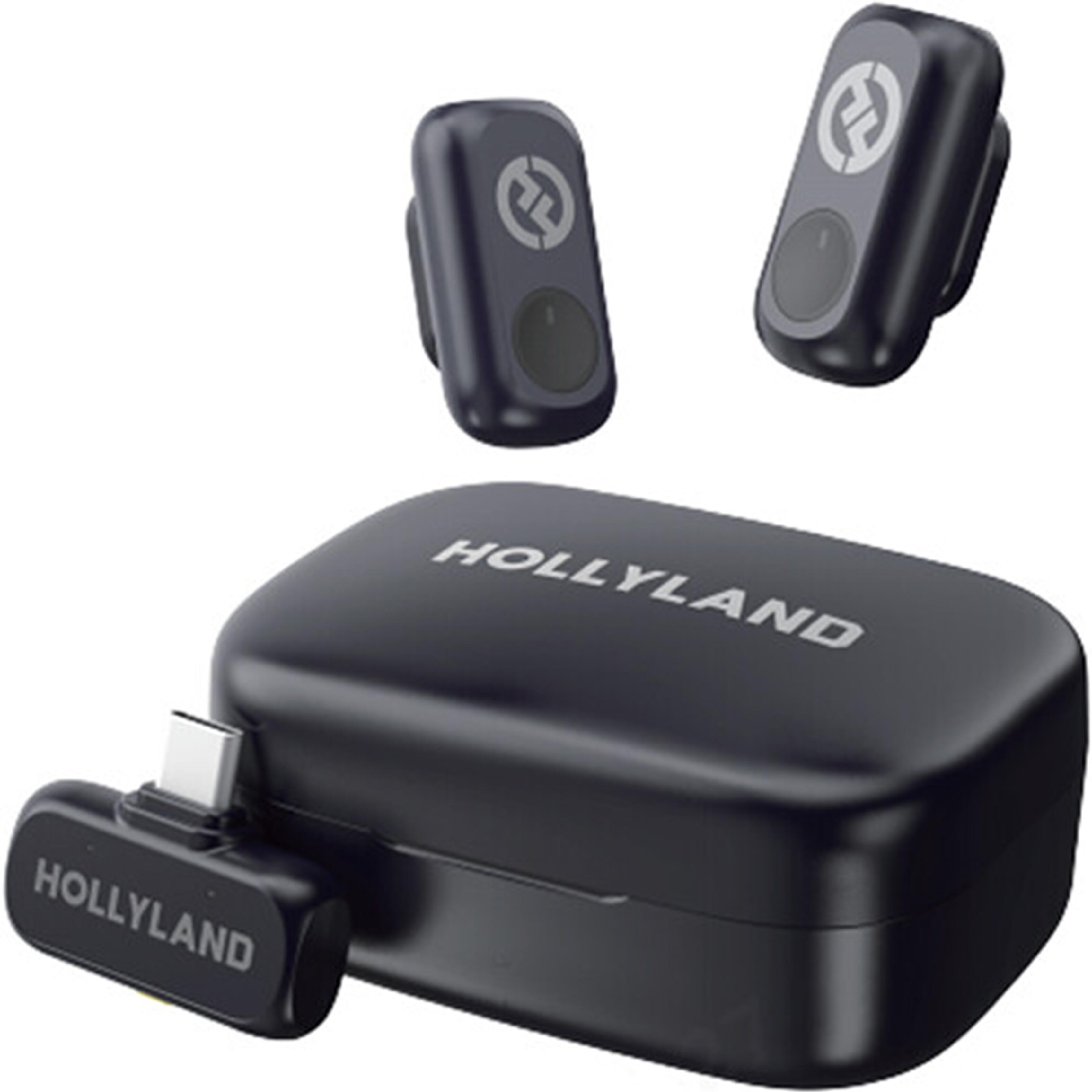 Hollyland LARK A1 Duo Wireless Microphone - Space Gray USB-C RX