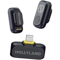 Hollyland LARK A1 Mini Duo Wireless Microphone - Space Gray USB-C RX