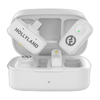 Hollyland LARK A1 Combo Wireless Microphone - Ivory White 0