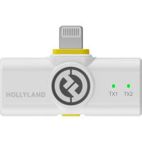 Hollyland LARK M2 DUO 2-Person Wireless Combo Microphone White 6