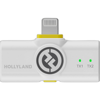 Hollyland LARK M2 DUO 2-Person Wireless Combo Microphone White 6